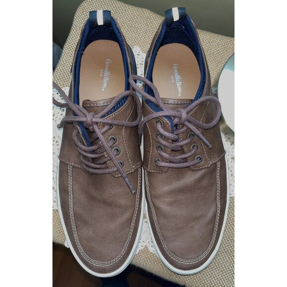 Goodfellow & Co Fashion Sneakers Brown Low Top Lace Up Casual Classic Mens 9 - Picture 3 of 10